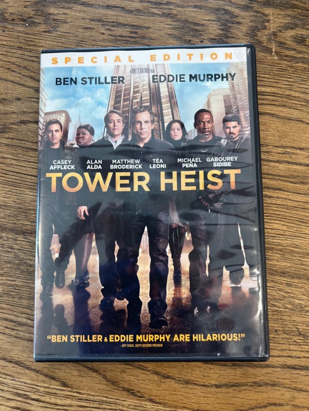 Tower Heist 2011 Movie Special Edition DVD Ben Stiller Comedy Pre-Owned